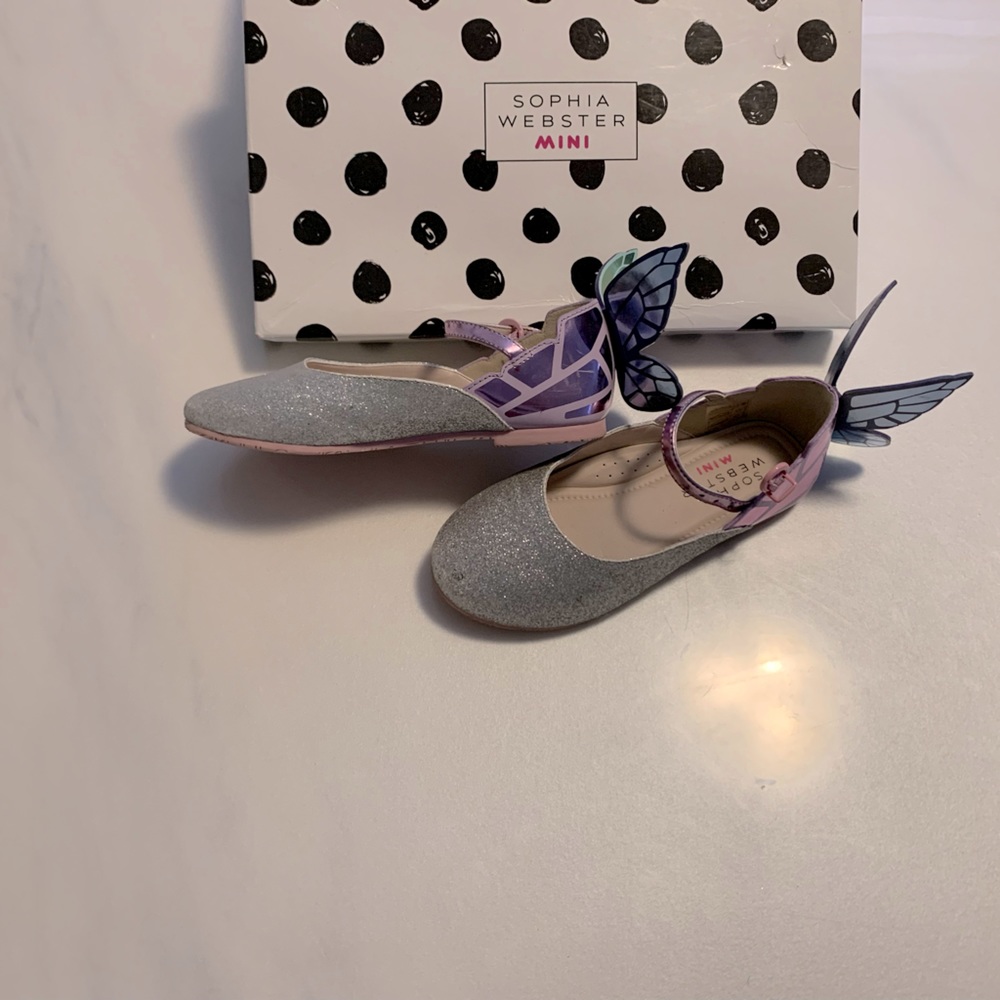 Sophia Webster kid Butterfly shoe, Size 11